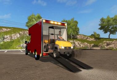 Ford F450 Utility Truck + Trailer v1.0