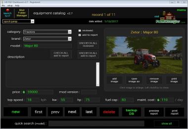 FS17 Dashboard v2.91