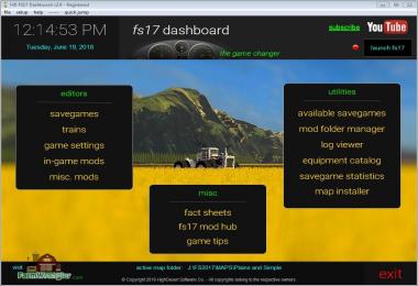 FS17 Dashboard v2.91
