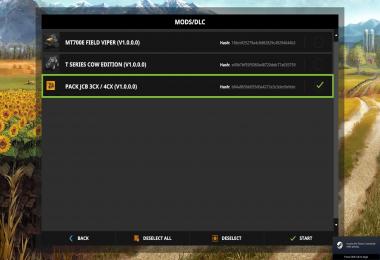 Pack JCB 3CX / 4CX v1.0.0.0