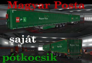 Hungary Post owned Trailers Skin v1.0