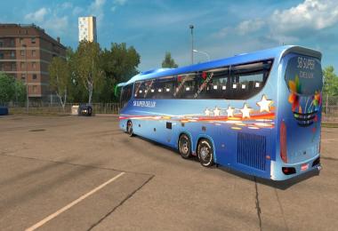 Irizar i8 greenline and Sbsuper Delux Bus skin bd 4k Texture 1.31.x