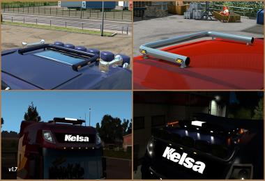 Kelsa Lightbars for DAF XF 105 & 106 v1.81