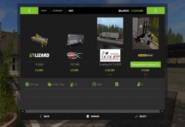 Pack Remorque Transpalette Fruehauf v1.0