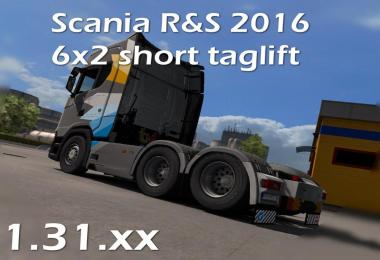 Scania R&S 2016 6x2 short taglift v1.0