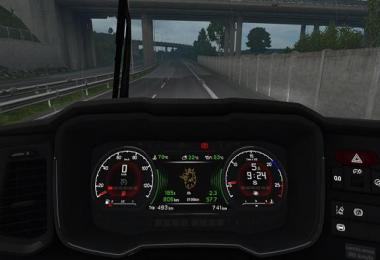 Scania S dashboard computer v1.2.2 1.32.x