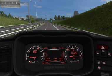 Scania S dashboard computer v1.2.2 1.32.x