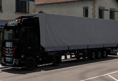 Skin Black Liner Mercedes For ETS2 1.31