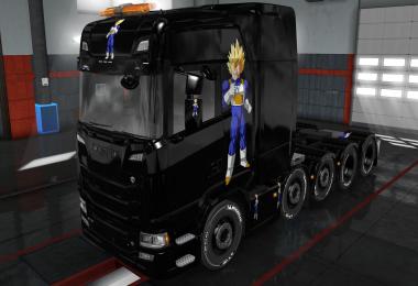SKIN SCANIA S NEXT GEN 8X4 VEGETA v1.0