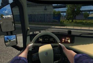 Steering Hands Mod (only for base trucks in scs game) v1.0