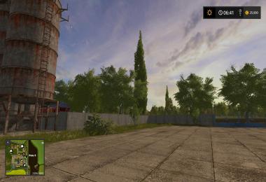 AgroFarm map with large fields v1.0