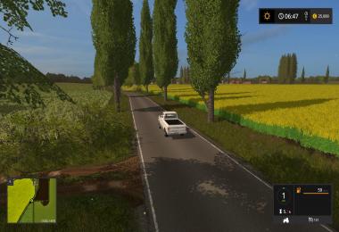 AgroFarm map with large fields v1.0