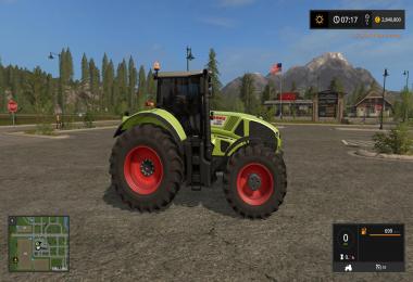 Claas Axion 900 usa v1.0