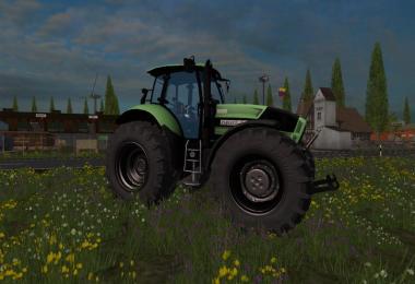 Deutz Agrotron X720 black wheels v1.3