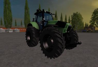 Deutz Agrotron X720 black wheels v1.3