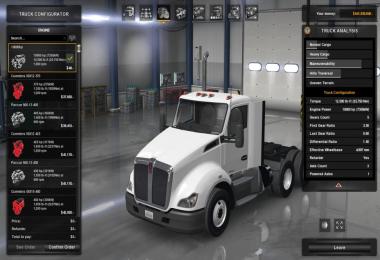 Engine and Transmission for Kenworth T680 v1.0