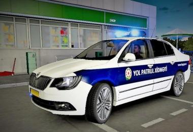 ETS2 MP Azerbaijan Police Skin v1.0