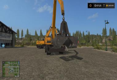 FS17 Liebherr Greifer Raeder v1.0