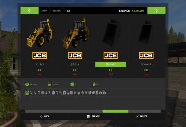 JCB Pack 3CX et 4CX v1.0.0.1