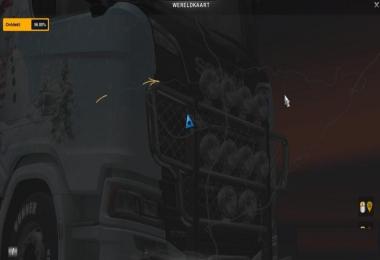 Highlight Undiscovered Roads for ETS2 v1.32