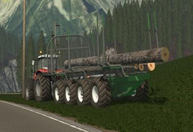 John Deere Timber Trailer v1.18