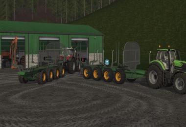 John Deere Timber Trailer v1.18