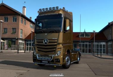Kelsa lightbars for MB Actros MP3 & MP4 v1.03 