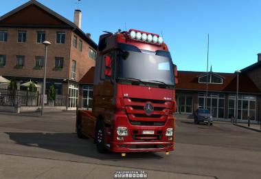 Kelsa lightbars for MB Actros MP3 & MP4 v1.03 