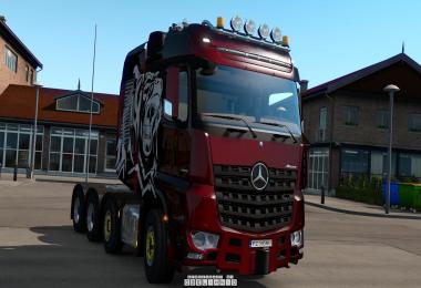 Kelsa lightbars for MB Actros MP3 & MP4 v1.1 [29.09.2018] 1.32.x