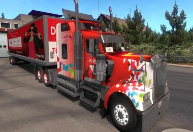 Kenworth W900 Combo Skin 1.32