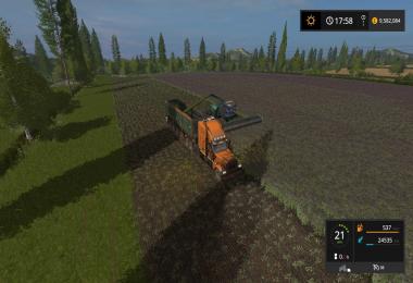 Krone BigX580 + Capello Helianthus Forager 12000 v1.0