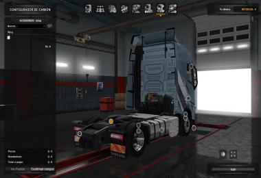 Low deck chassis addon for Eugene Volvo FH by Sogard3 v1.2