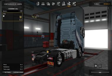 Low deck chassis addon for Eugene Volvo FH by Sogard3 v1.2