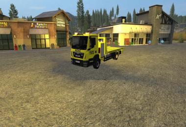 MAN towing FS17 v1.0
