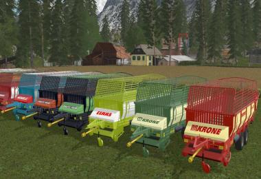 Old Forage Wagons Tandem v1.1.0.0