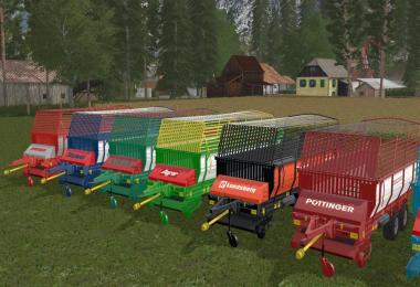Old Forage Wagons Tandem v1.1.0.0