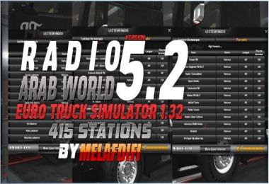 Radio Arab World v5.2 FOR ATS + ETS2 1.32