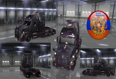Volvo VNL 670 Iveta Metallic Skin by Karen Grigoryan 1.32.x
