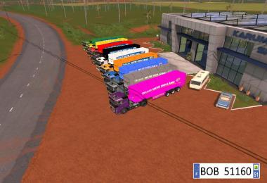 9 trailers New Holland Colors v1.5.0.0