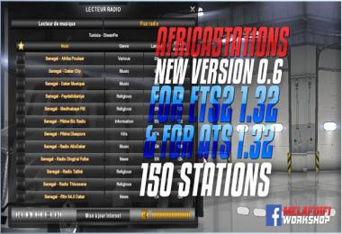 Africa Stations v0.6 For ETS2 1.32