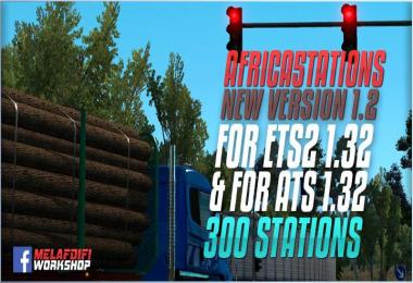 Africa Stations v1.2 For ETS2 1.32
