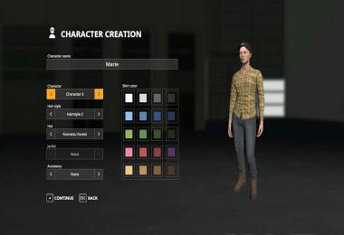 Character Customisation