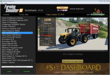 FS19 Factsheets Software v1.5