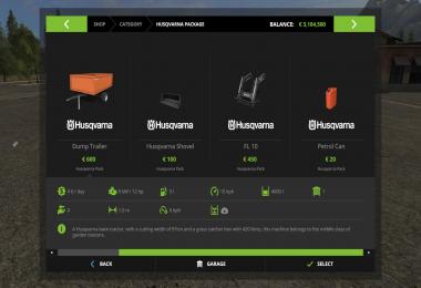 Husqvarna Lawn Tractor Pack v2.0