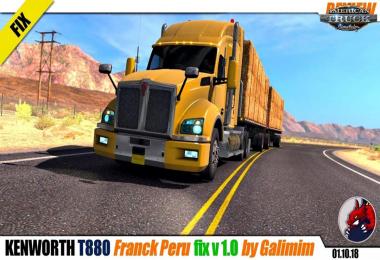 Kenworth T880 fix v1.0 1.32.x
