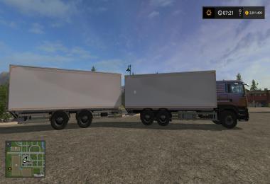 MAN Palletloader Truck + Trailer v1.0