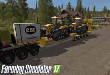 MB Actros SZM Cat + Doll Tieflader Cat v1.0