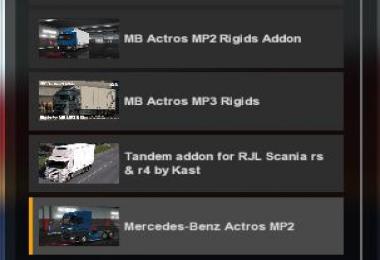 Mercedes Actros MP2 v3.1 1.32.x