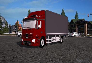 Mercedes Benz Antos 2040 case with accessories v1.0