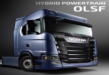 OLSF Hybrid Powertrain v2.0 for Scania S 2016
